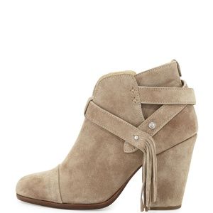 SOLD OUT Rag & Bone Harrow Suede Fringe Booties